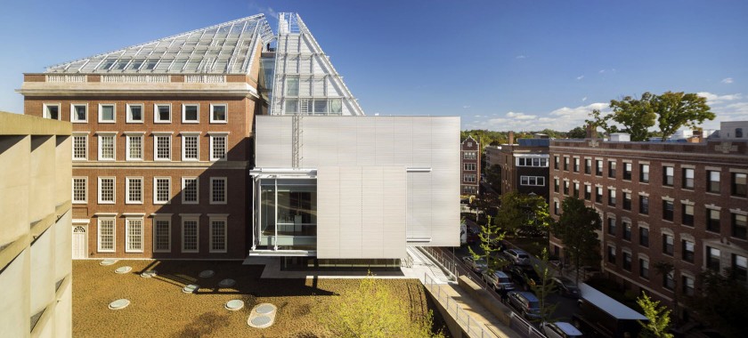 Harvard Art Museums, Renzo Piano - Side View2