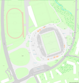 Lausanne FC stadium, SANAA - competition plan II