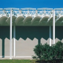 Renzo Piano - Menil Collection, closeup view